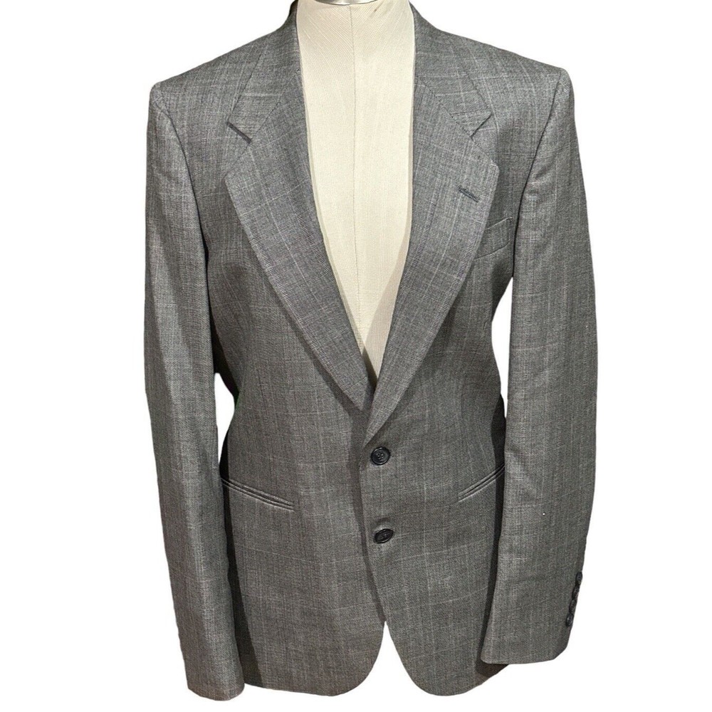 Nino Cerruti Rue Royale Men’s Two Button Single Breasted Sports Coat Size 40 R